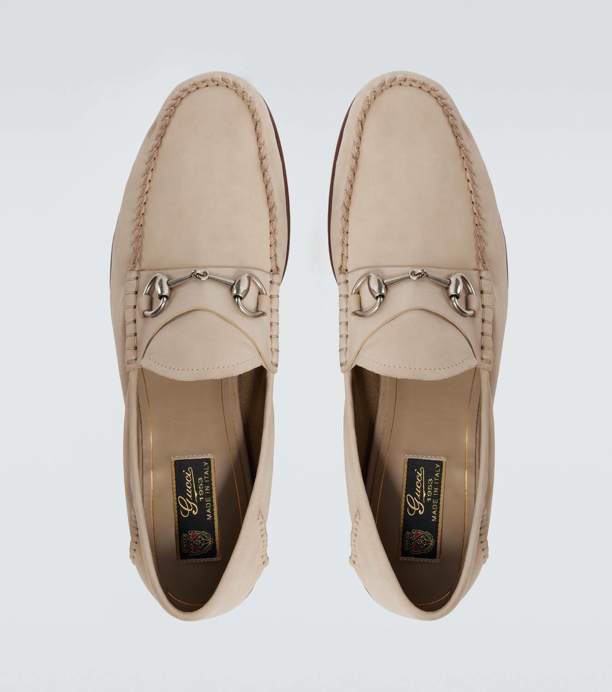 Gucci Gigi Horsebit suede loafers Gucci display picture 2