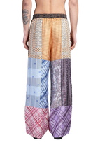 Marine Serre Pants In Multicolor Silk