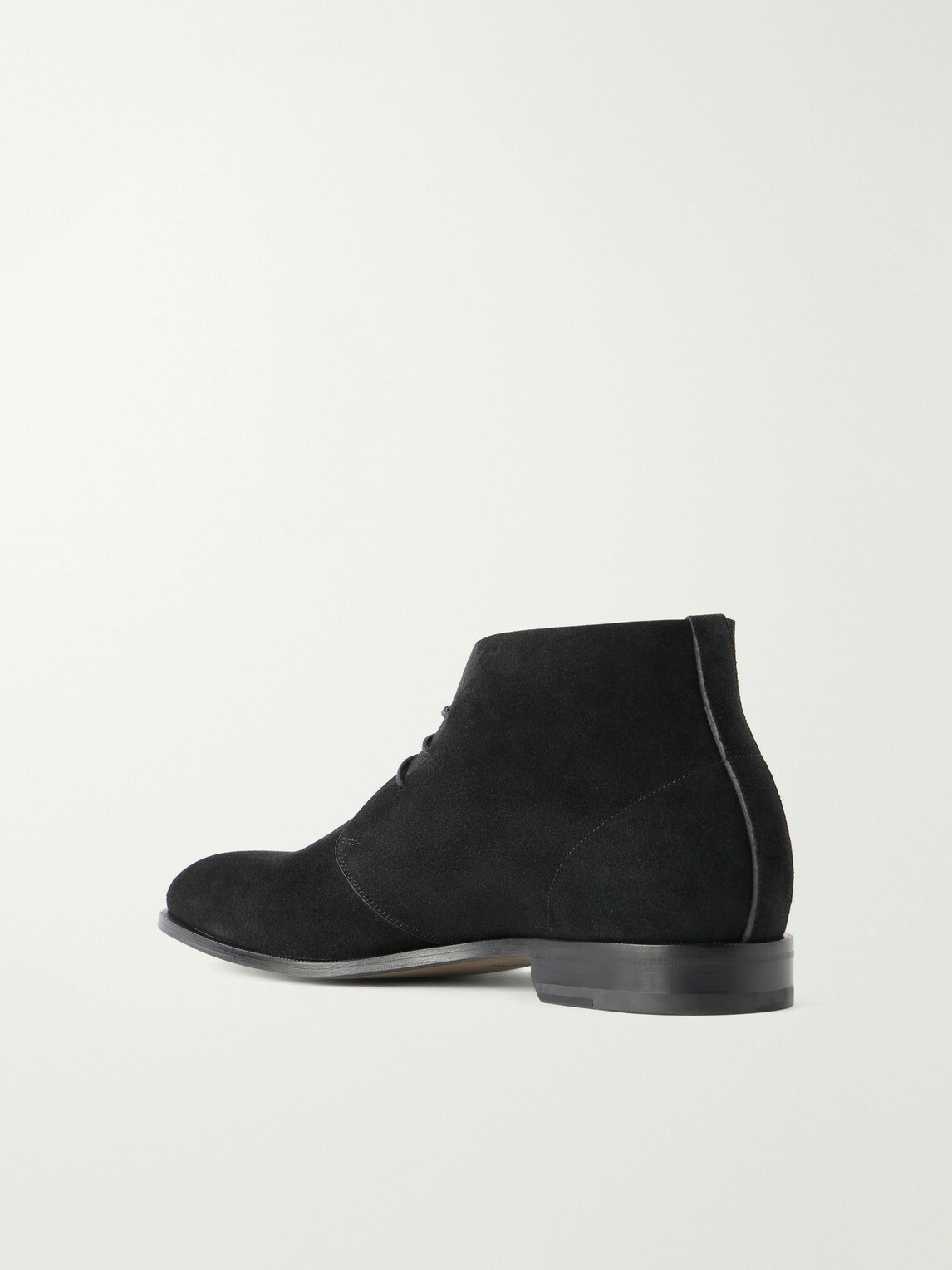 Manolo Blahnik - Berwick Suede Chukka Boots - Black