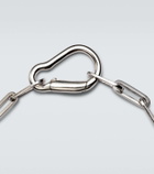 Mateo Carabiner sterling silver chain bracelet