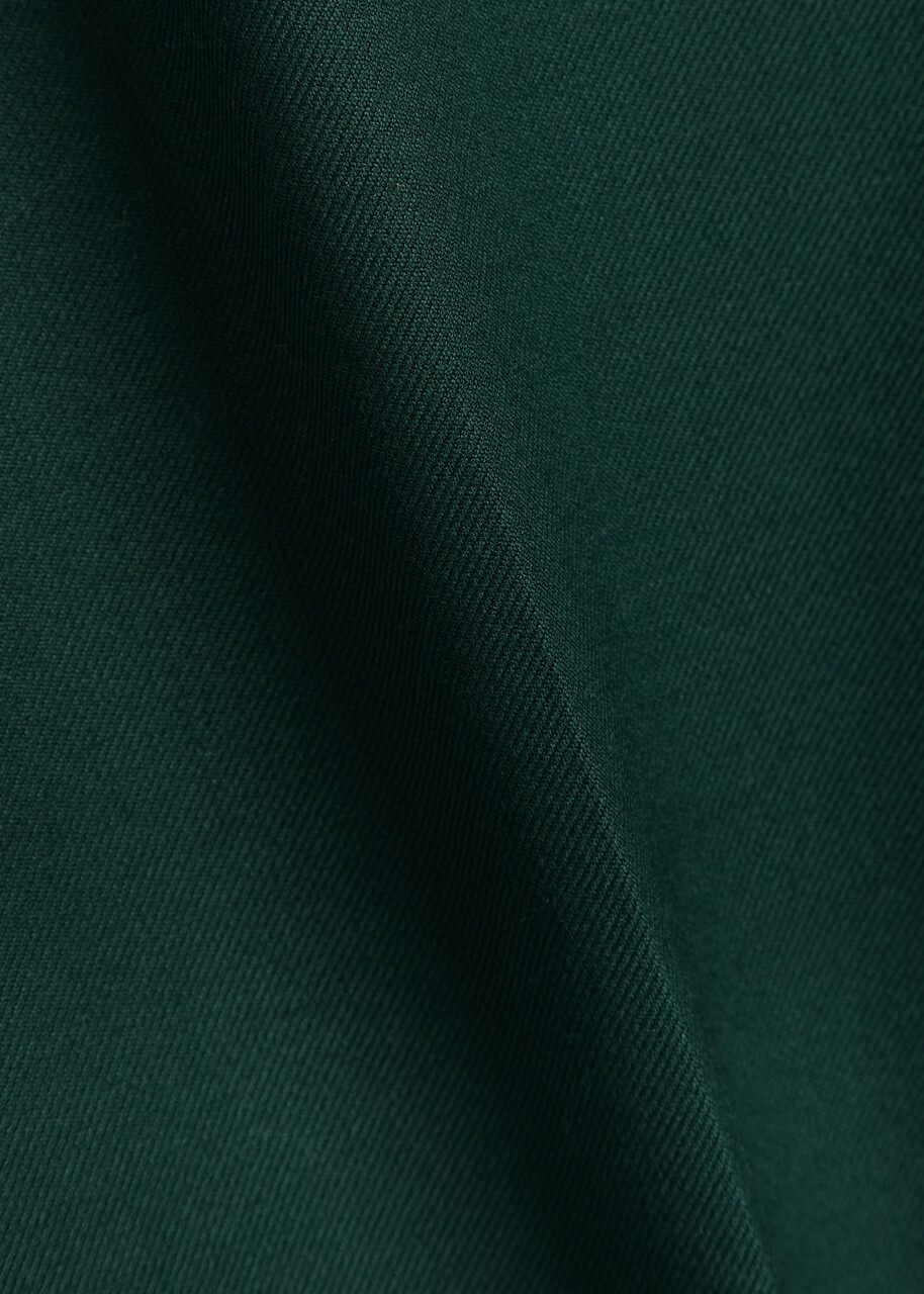 Veronica Beard Melvin Flared-leg Trousers Dark Green