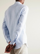 Boglioli - Striped Linen Shirt - Blue