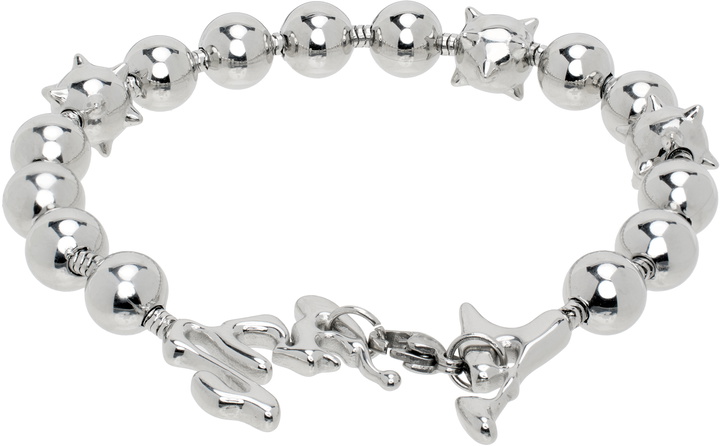 Photo: Perks and Mini Silver Lunacy Celestial Orbs Ball & Chain Bracelet