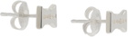 KIMHĒKIM Silver Monroe Ribbon Earrings