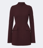 Sportmax Gabardine minidress