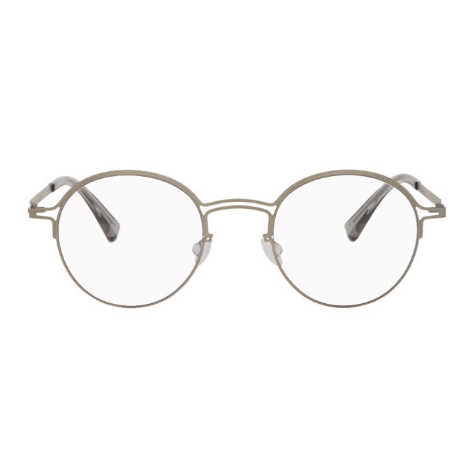 Photo: Maison Margiela Silver Mykita Edition MMCRAFT014 Glasses