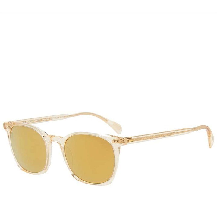 Photo: Oliver Peoples L.A. Coen Sunglasses Gold