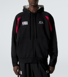 Balenciaga x NBA logo cotton fleece hoodie