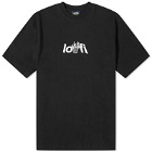 Lo-Fi Men's Plant Logo T-Shirt in Black
