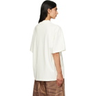 Palm Angels Off-White Bra Loose T-shirt