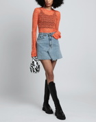 Marco Rambaldi Womens Sweater in Orange