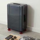 Floyd Trunk Check-In Luggage in Tarmac Grey 