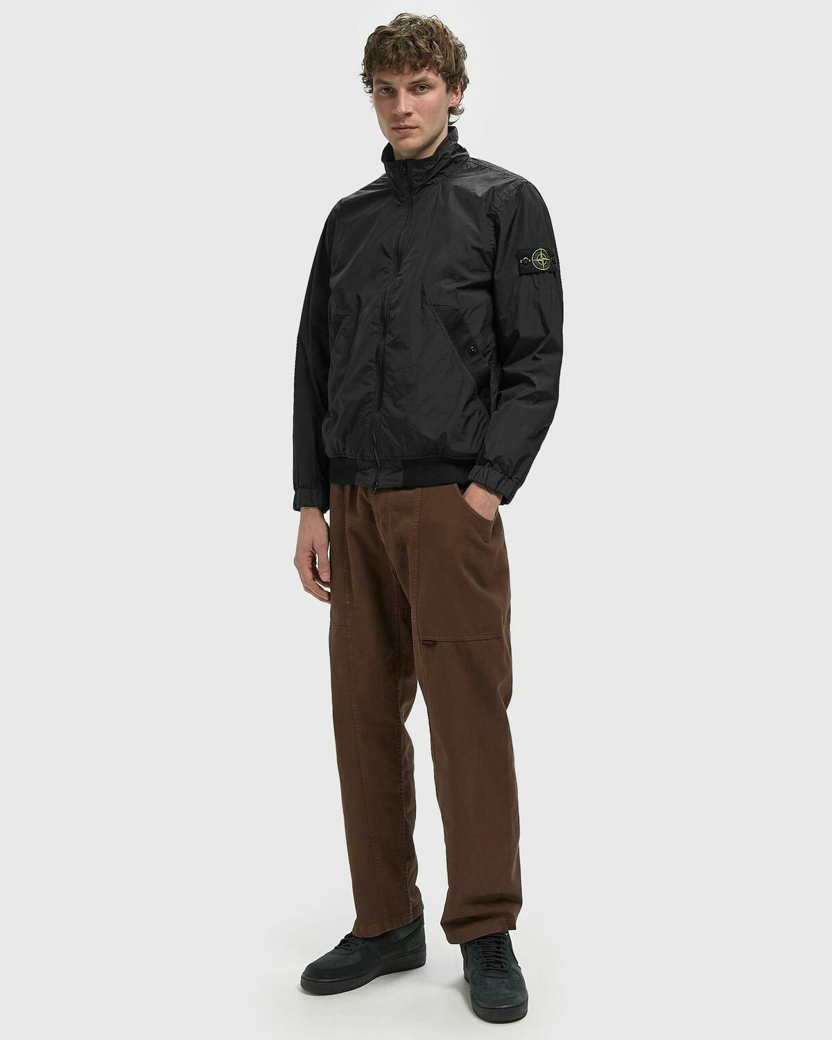 Stone Island JACKET Black Mens Bomber Jacket