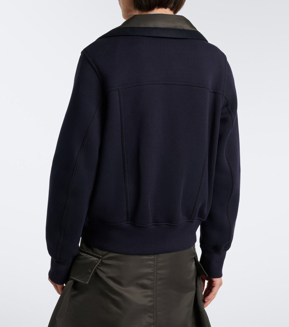 Sacai Cotton-blend blouson jacket