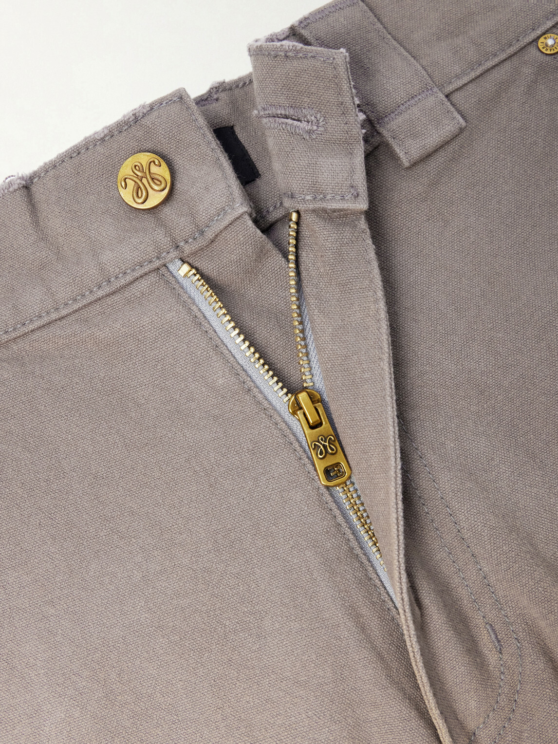 Willy Chavarria - Stockton Wide-Leg Jeans - Gray
