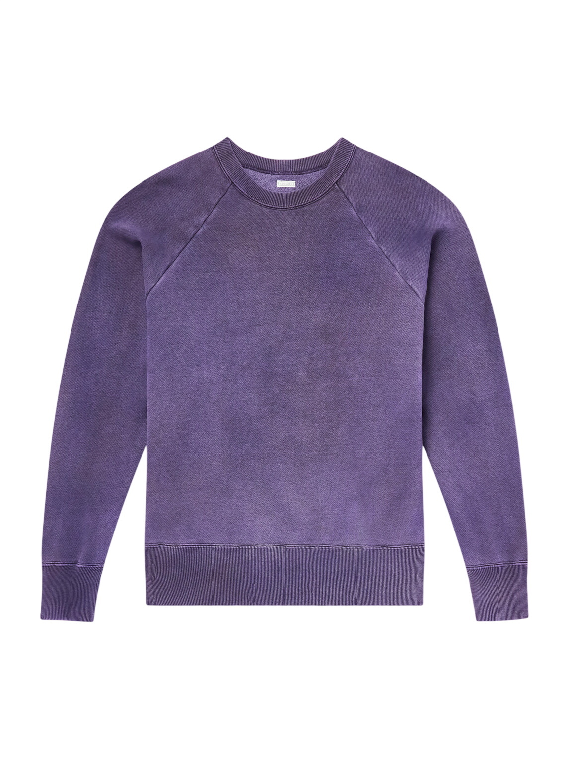 A.PRESSE - Cotton-Jersey Sweatshirt - Black A.PRESSE