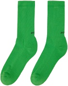 SOCKSSS Two-Pack Green Socks