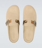 Burberry Urchin suede clogs