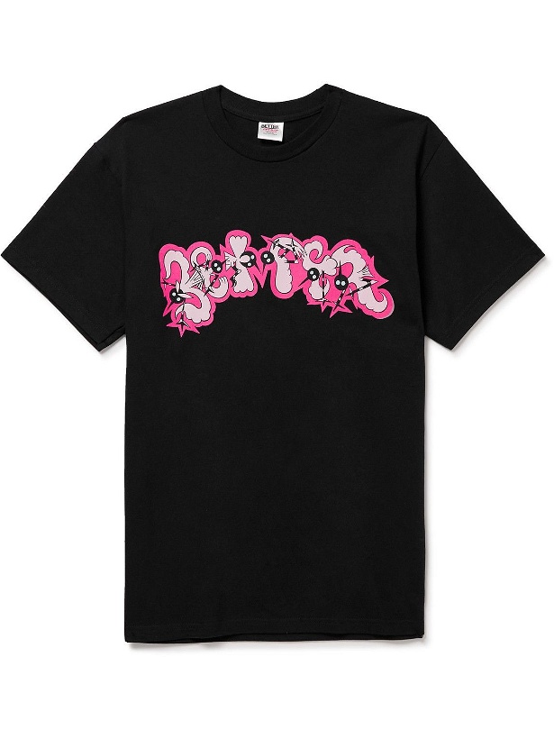 Photo: Better™ Gift Shop - Chris Lux Logo-Print Cotton Jersey T-Shirt - Black