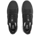 ON Men's Cloudswift Sneakers in Black/Rock