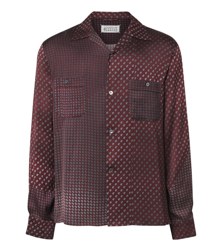 Photo: Maison Margiela Paisley satin shirt