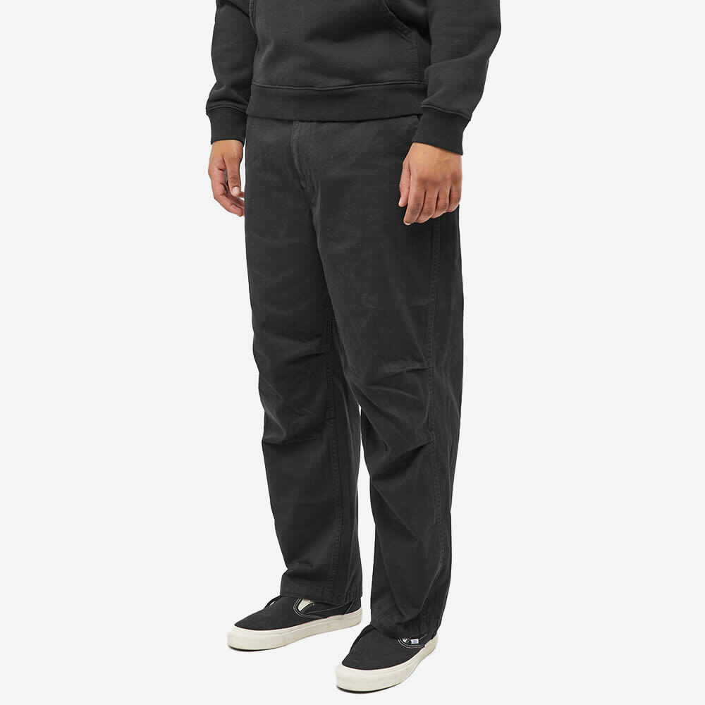 Flagstuff Men's Overdye Fatigue Pant in Black Flagstuff