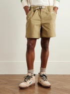 Nike - ACG Straight-Leg Belted Logo-Embroidered Shell Shorts - Neutrals