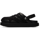 Rick Owens Black Tower Megalace Padded Platform Loafers