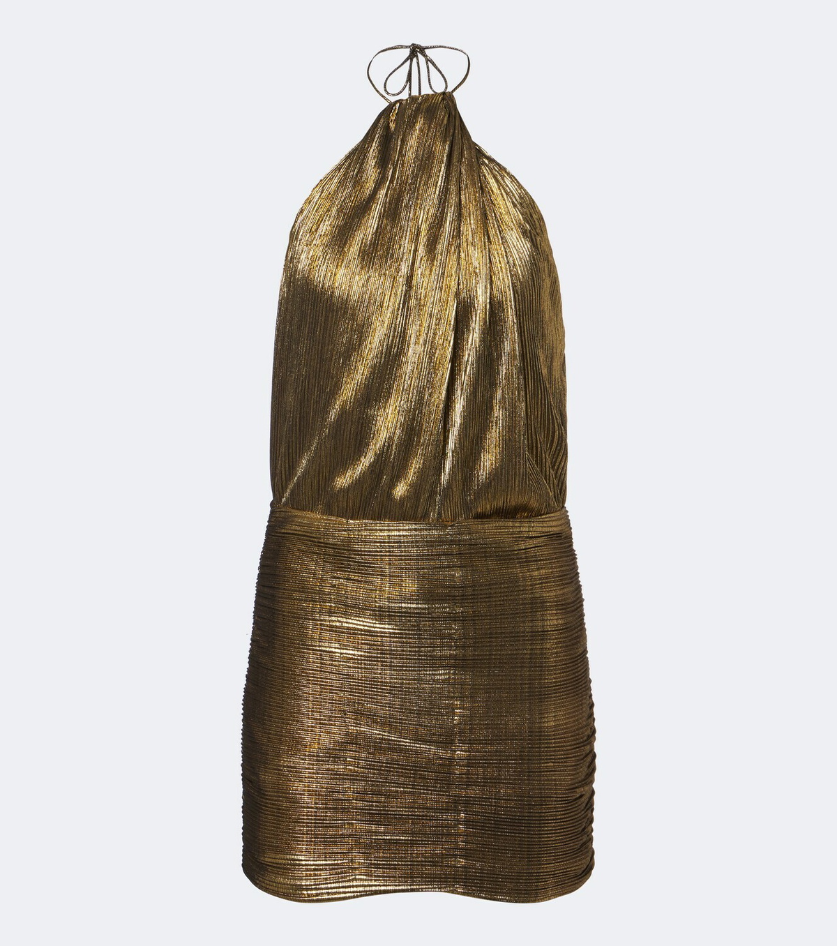 Retrofête Lavinia halterneck minidress