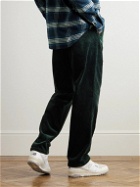 Oliver Spencer - Morton Straight-Leg Cotton-Corduroy Trousers - Green