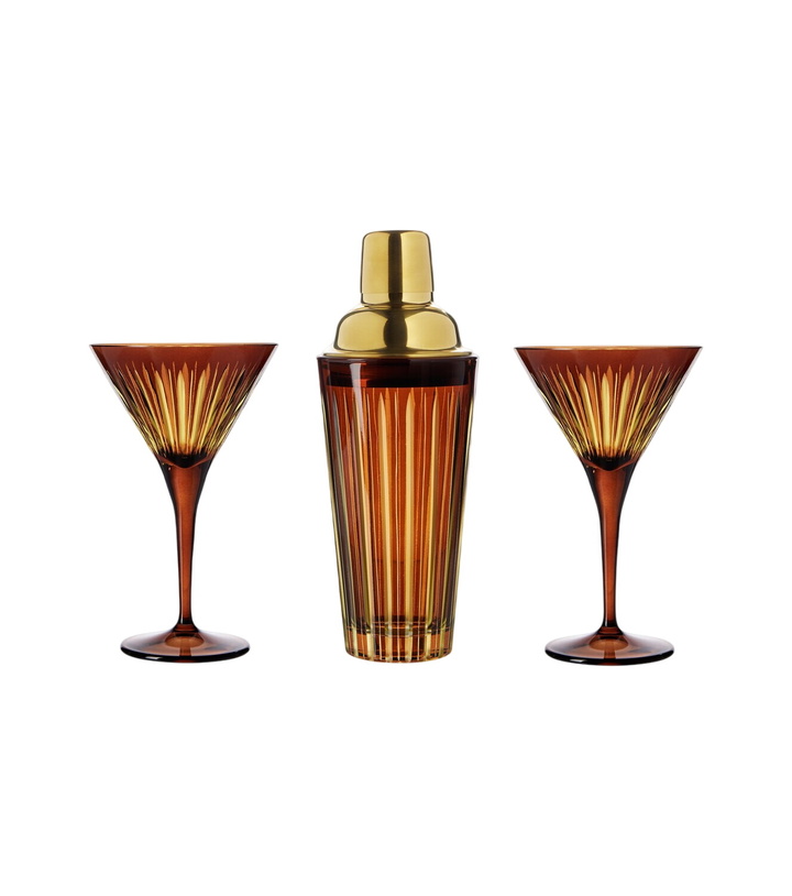Photo: L'Objet Prism glass cocktail set