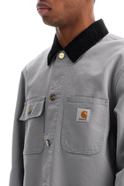 CARHARTT WIP michigan organic cotton jacket Grey