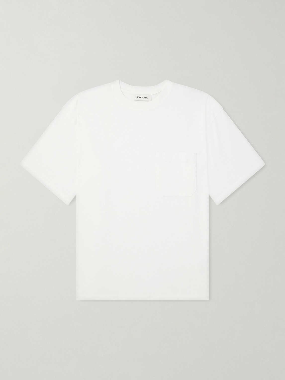 FRAME - Pima Cotton T-Shirt - White