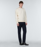 Berluti Scritto embroidered cotton sweatshirt