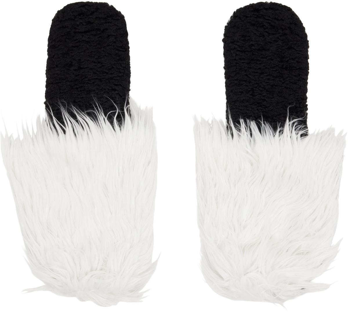 Nicklas Skovgaard SSENSE Exclusive Black & White Camille Mitts