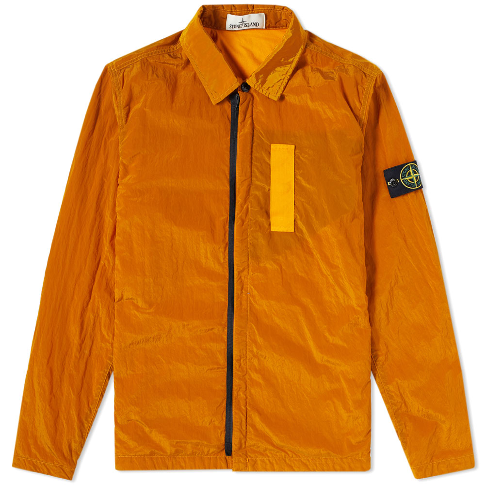 Stone island nylon metal shirt outlet jacket