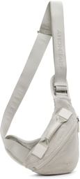 Givenchy Gray Small G-Zip Triangle Bag