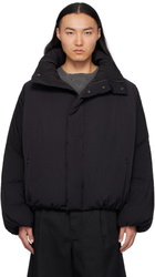 FUMITO GANRYU Black Constructive Stealth Down Jacket