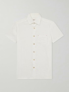 Kiton - Linen Shirt - White
