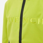 Givenchy Men's Embroidered Logo Polar Fleece Jacket in Citrus Green