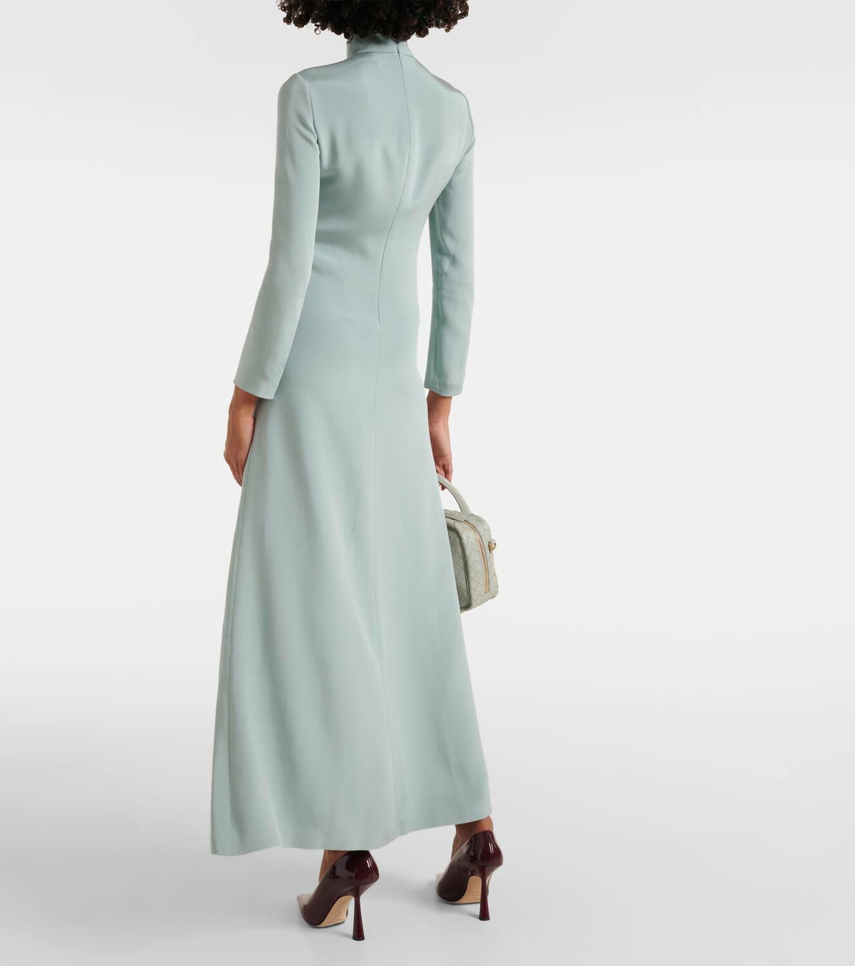Loro Piana Peggie silk cady gown