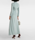 Loro Piana Peggie silk cady gown