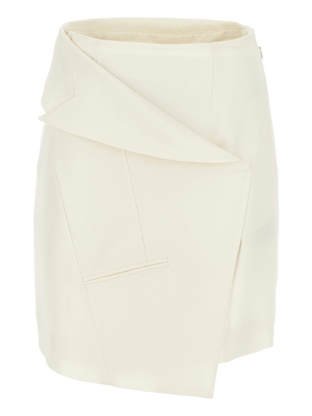 Photo: Alexander Mcqueen Asymmetric Mini Skirt