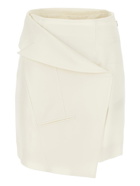 Alexander Mcqueen Asymmetric Mini Skirt