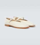 Lemaire Leather Mary Jane flats