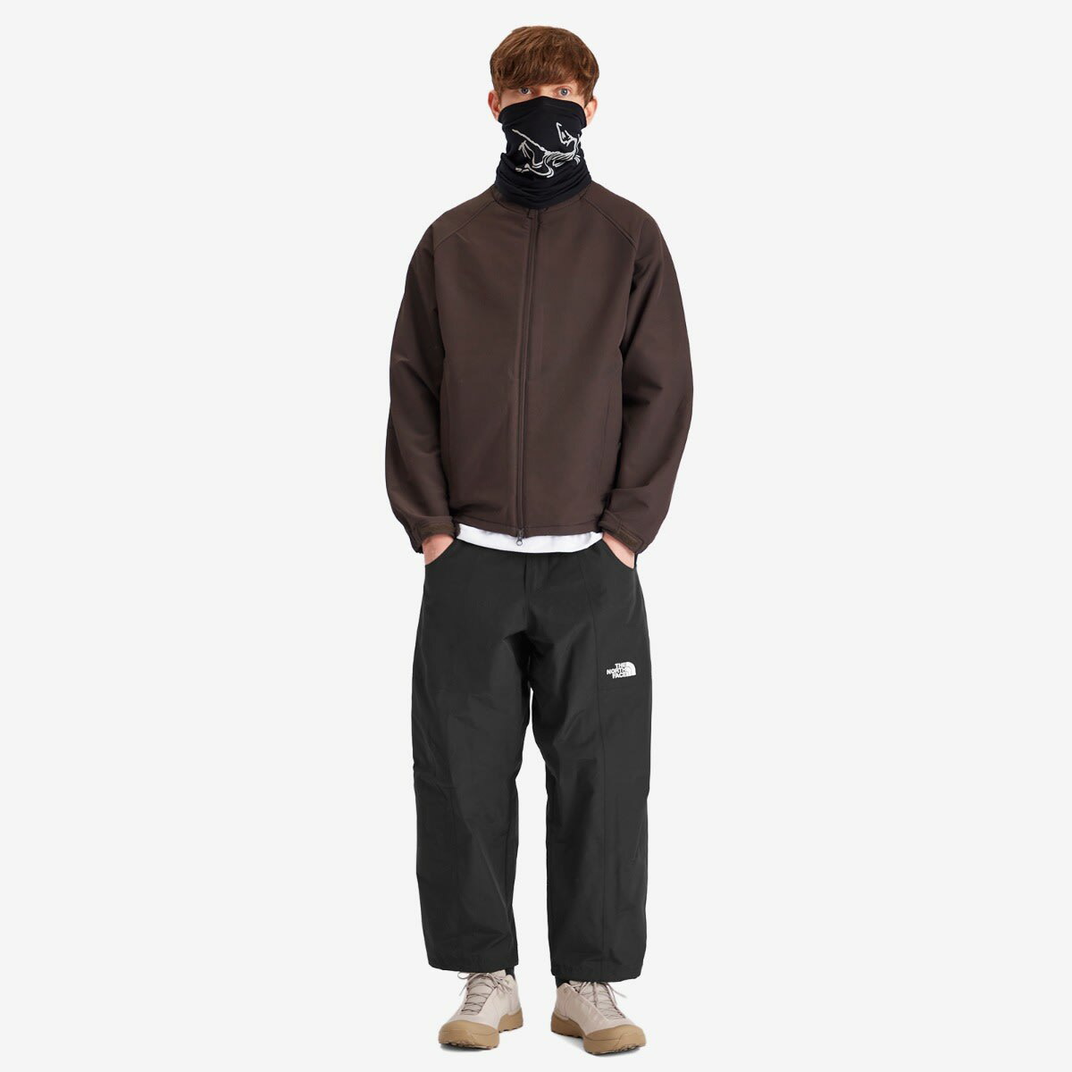 Arc'teryx Lightweight Neck Gaiter 黒 Arc'teryx Men's Arcteryx Lightweight Neck Gaiter in Black