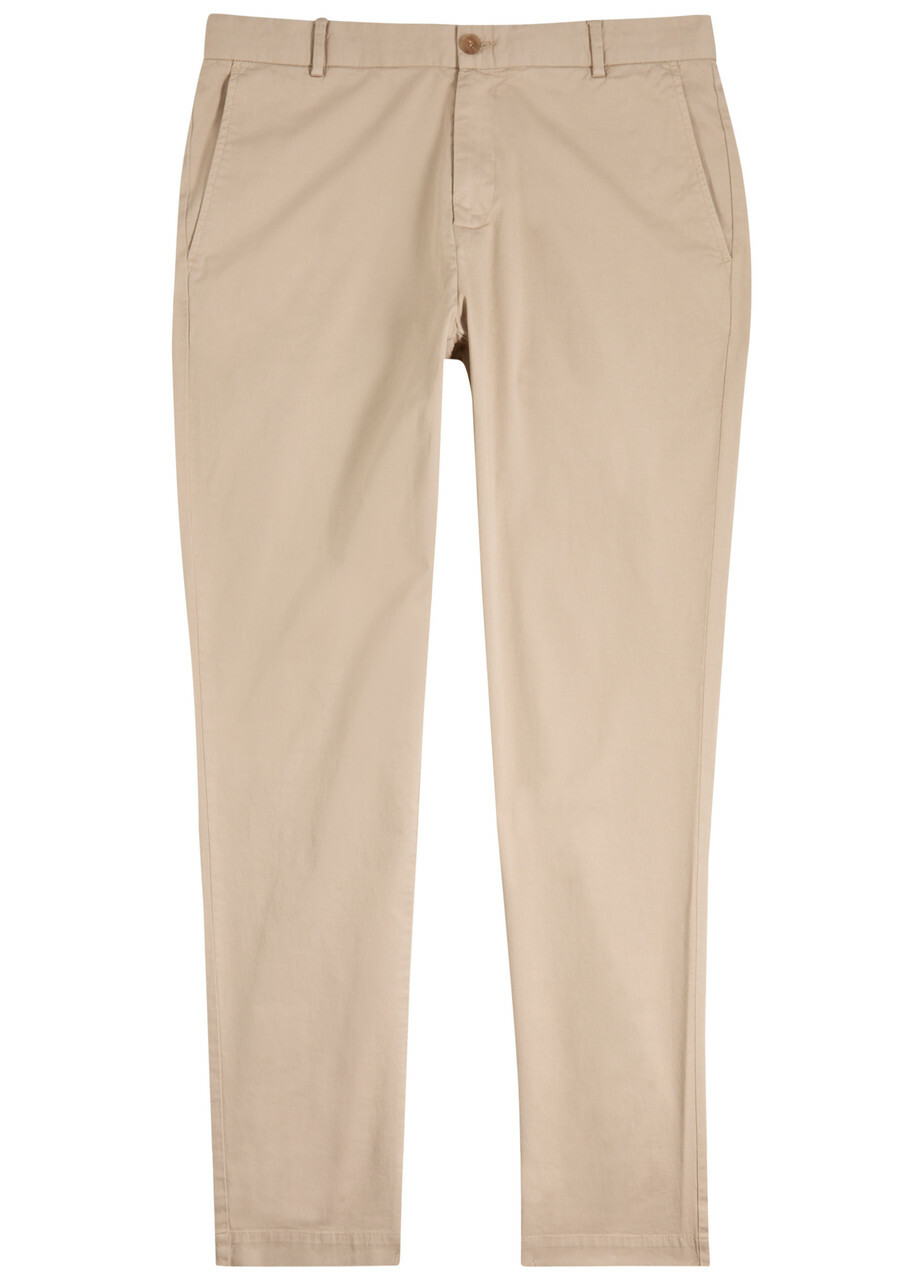 Sunspel Twill Chinos Beige