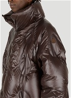 Iaphia Quilted Coat in Brown
