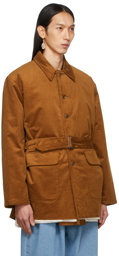 Camiel Fortgens Brown Down 70's Puffed Jacket