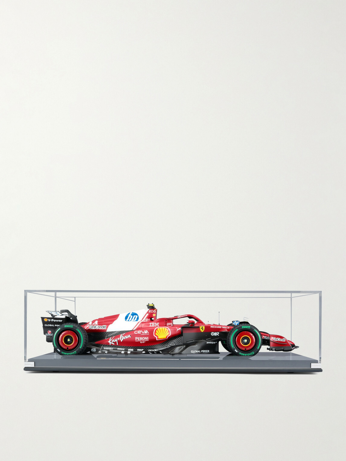 Amalgam Collection - Ferrari SF-25 Lewis Hamilton (2025) 1:8 Model Car